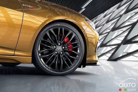 2021 Acura TLX Type S, wheel